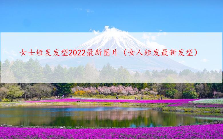 女士短发发型2022最新图片（女人短发最新发型）