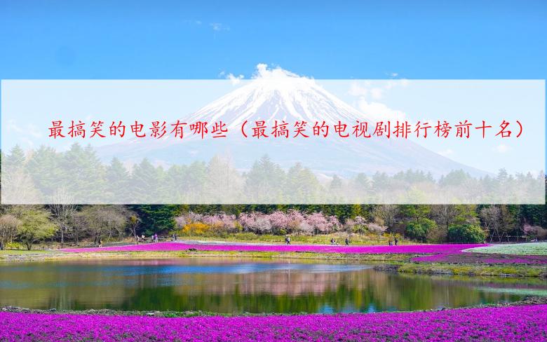 最搞笑的电影有哪些（最搞笑的电视剧排行榜前十名）