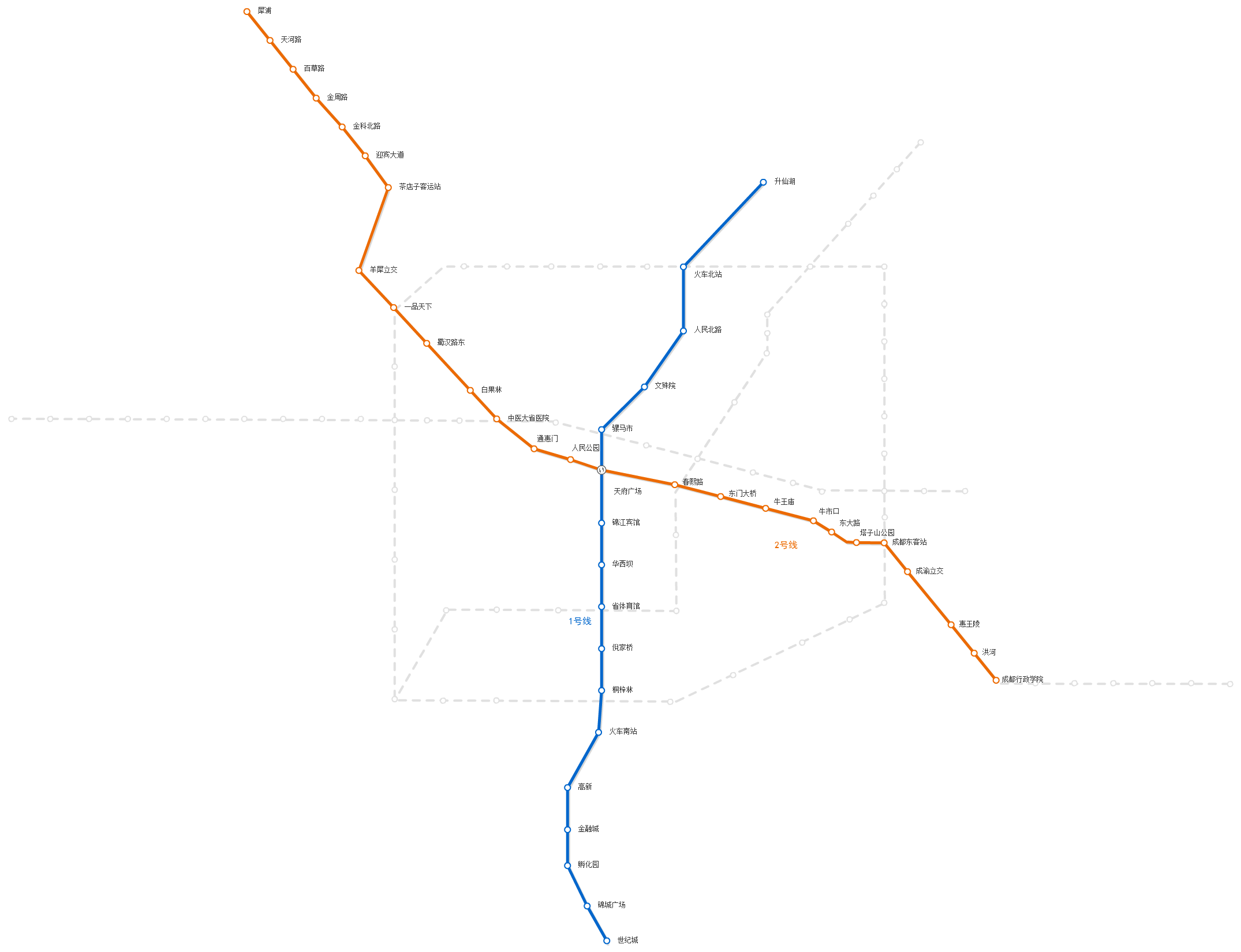 成都地铁线路图（2023新的成都地铁线路图高清）