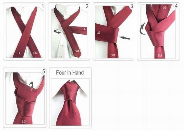 标准打领带的方法图解